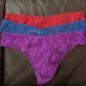 Hanky Panky Original Rise Thongs NWOT
